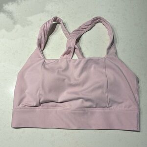 NEVER WORN Pink target sports bra